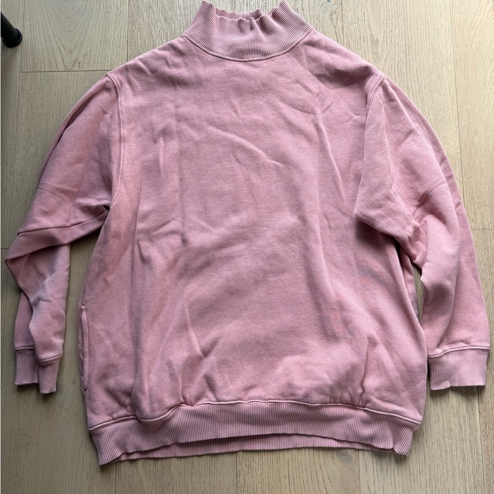 Aerie Mockneck Sweatshirt w/ Pockets